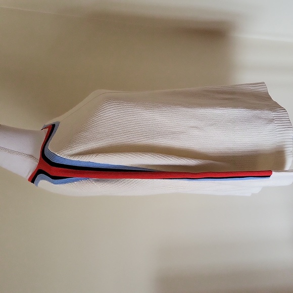 T by Talbots Tipped Stripe Sweater NWT - Picture 4 of 8